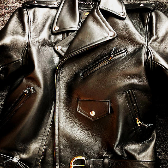 Marlon Brando 'The Wild One' 1950s Horsehide Leather Motorcycle Jacket