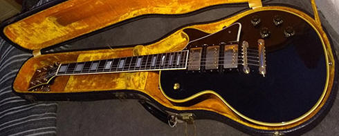 Original 1957 Gibson Les Paul Custom 'Black Beauty' Keith Richards, Jimmy Page, Eric Clapton