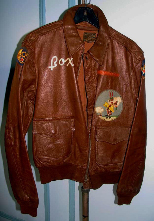 A-2 Flight Jacket, Memphis Belle, 324th Bombardment Squadron, 91st Bombardment Group, 8th Air Force WWII