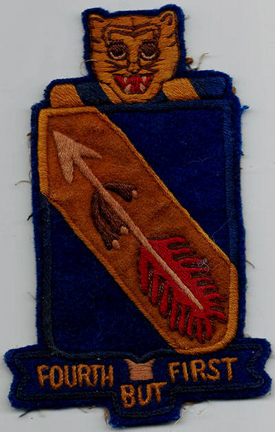 4th Fighter Group Original WWII Squadron Patch