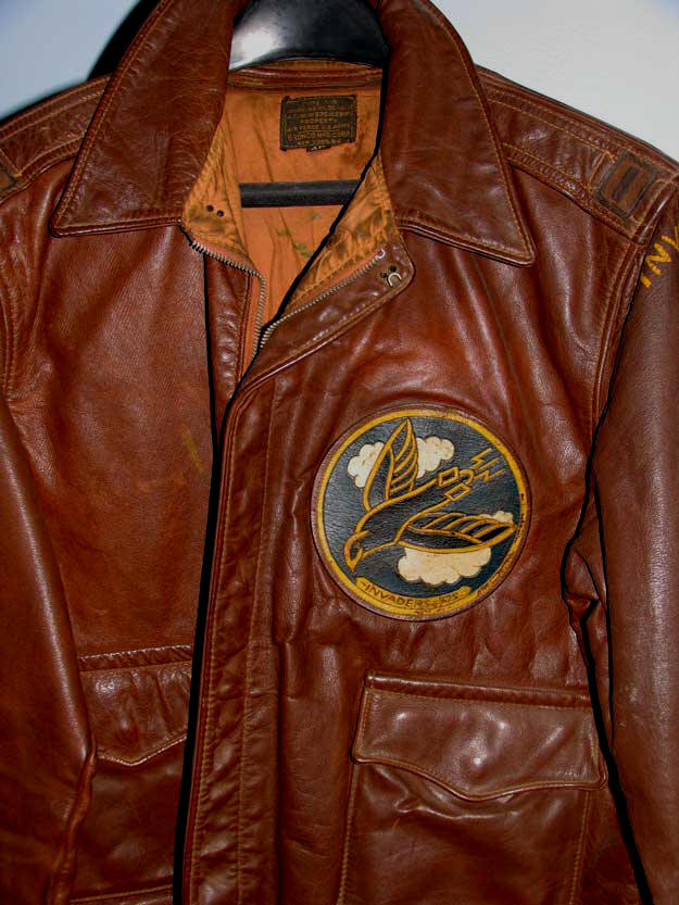 Original A-2 Flight Jacket 525th Fighter Squadron 86th Fighter Bomber Group