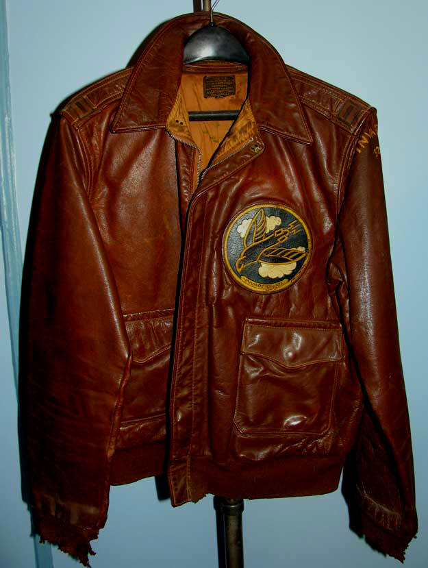 A-2 Flight Jacket 525th Fighter Squadron 86th Fighter Bomber Group LOST WORLDS COLLECTION