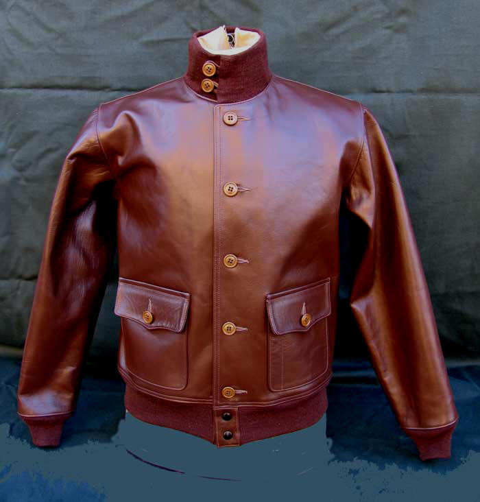 A-1 Horsehide Leather Flight Jacket, 1930s