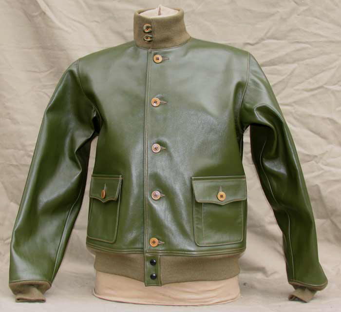 A-1 Horsehide Leather Flight Jacket, 1931, Lost Worlds