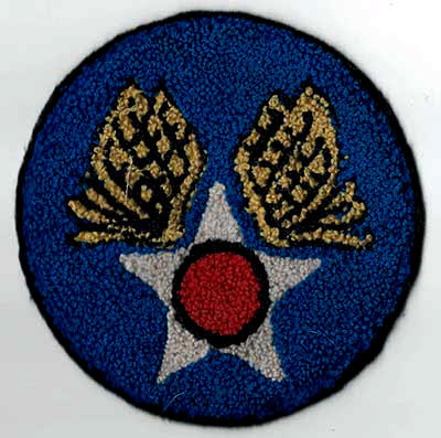 WWII AAF Chenille Patch