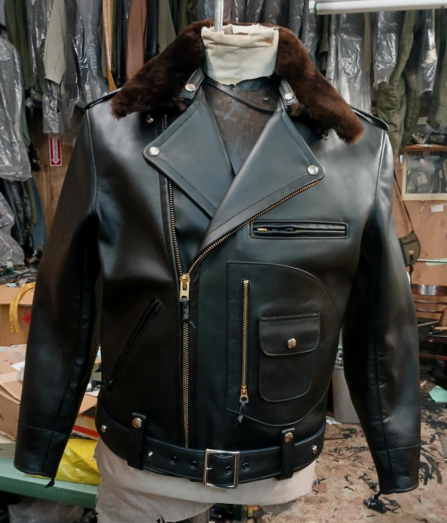 BUCONJ-24 HORSEHIDE MOTORCYCLE JACKET