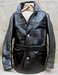 1930s Bedford Horsehide Leather Car Coat Lost Worlds