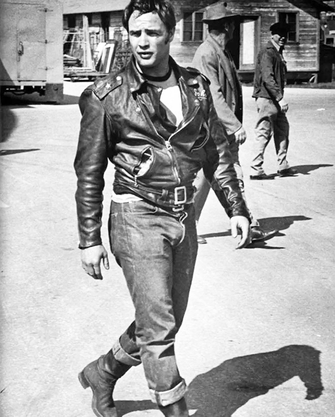 MARLON bRANDO 'THE WILD ONE/ MC JACKET