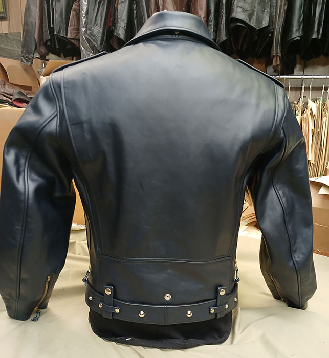 BUCO J24 NAVY HORSEHIDE BELT