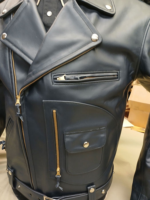 BUCO J24  NAVY HORSEHIDEORIGINAL CONMAR ZIPPERS