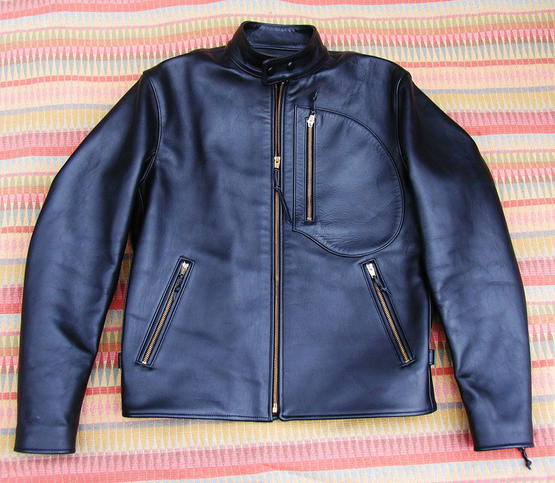 Vintage California Leatherwear Horsehide Motorcycle Jacket