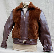 LOST WORLDS 1930s GRIZZLY HORSEHIDE MOUTON VINTAGE JACKET