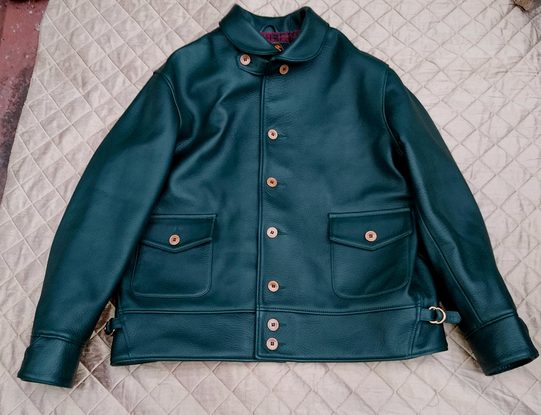1930s Vintage Deerskin Leather Jacket Lost Worlds