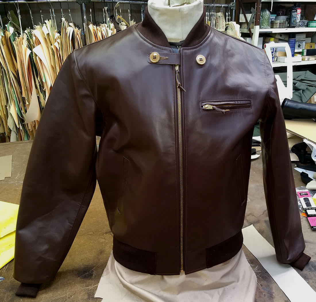 Rigger Horsehide Leather Jacket Lost Worlds USA