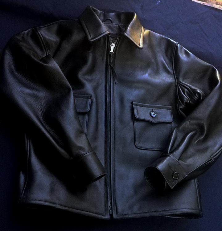 Roadhouse Horsehide Motorcycle Jacket Lost Worlds USA