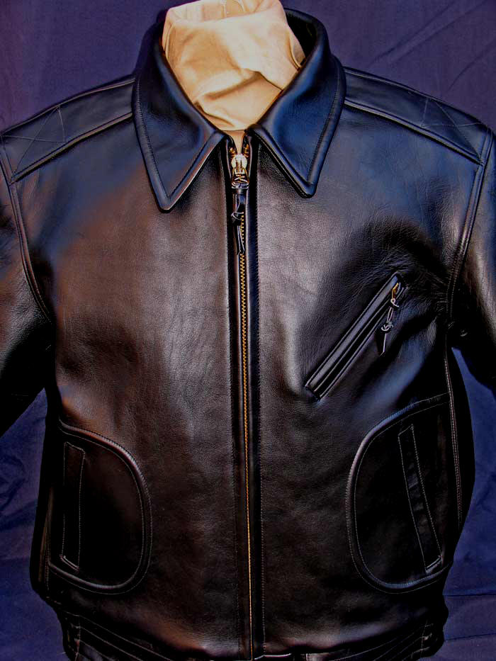Flight Motorcycle Leather Jackets Horsehide