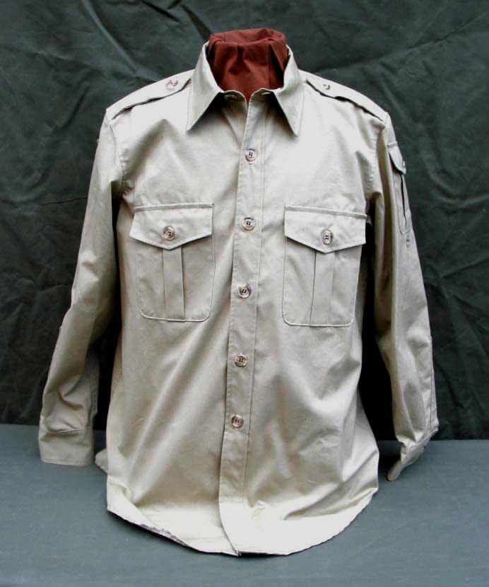 Safari Shirt Bush Poplin Cotton Hunting Travel Clothing Made in