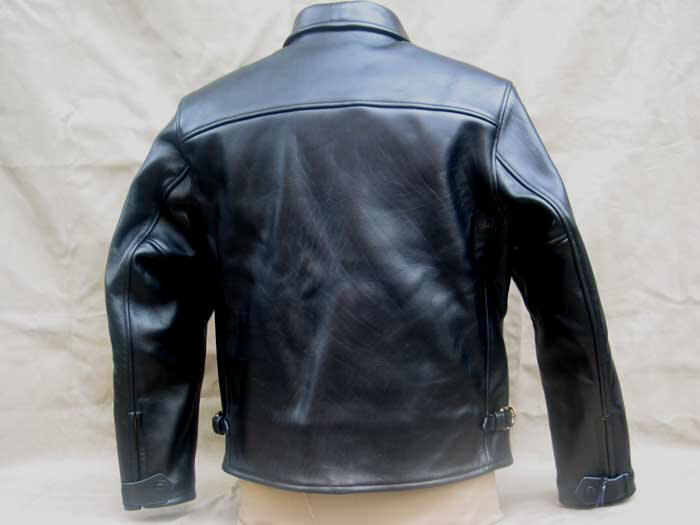 Suburban Horsehide Leather Jacket, 1940s, Lost Worlds