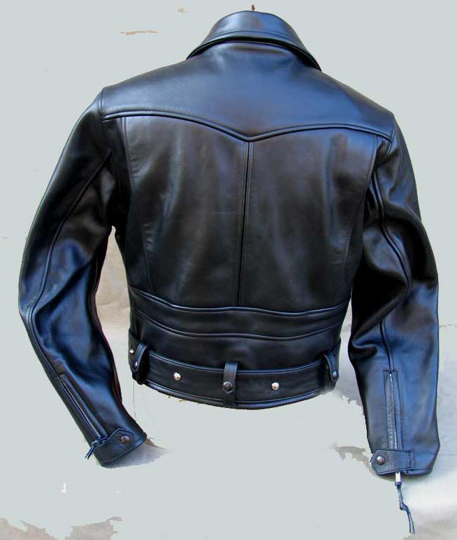 Trojan Horsehide Leather Sportswear Rear Details