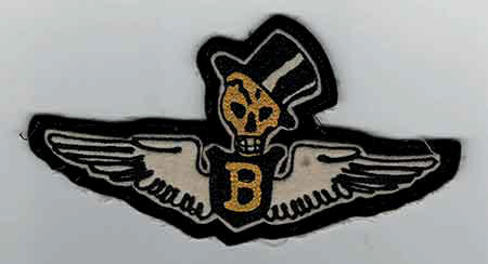 Unknown WWII AAF Squadron Patch "Bomber Barons?"