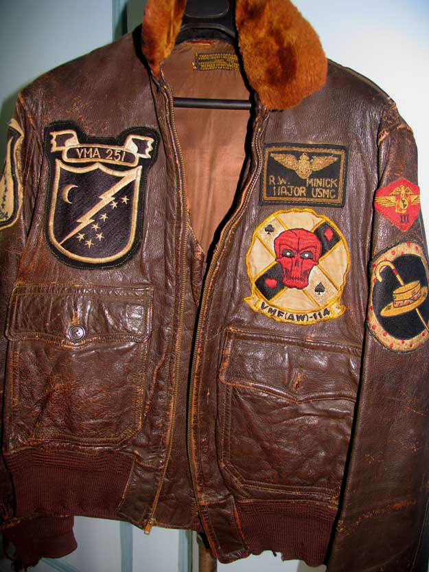 Top Gun G-1 Leather Jacket (Brown or Black)