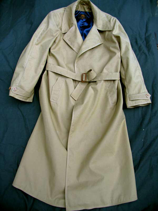 Ventile Cotton Trench Coat Lost Worlds USA