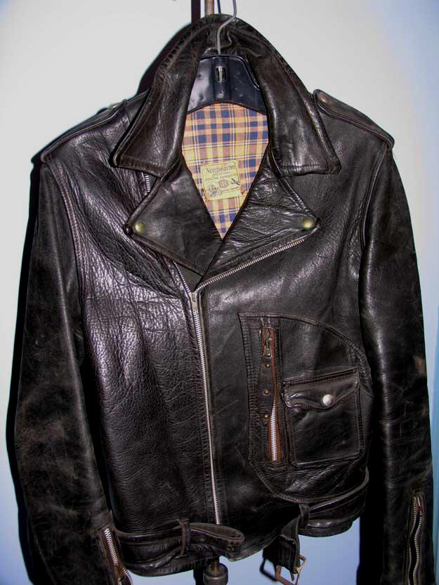 Horsehide Leather 1940s Beck Northeaster Flying Togs Motorcycle Jacket